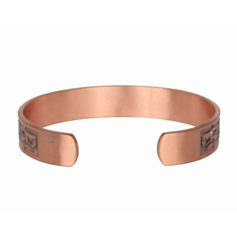 1pc Copper Bracelet Women Men Arthritis Relief Magnetic Healing Bangle Healing Bracelet Accessories Supplies