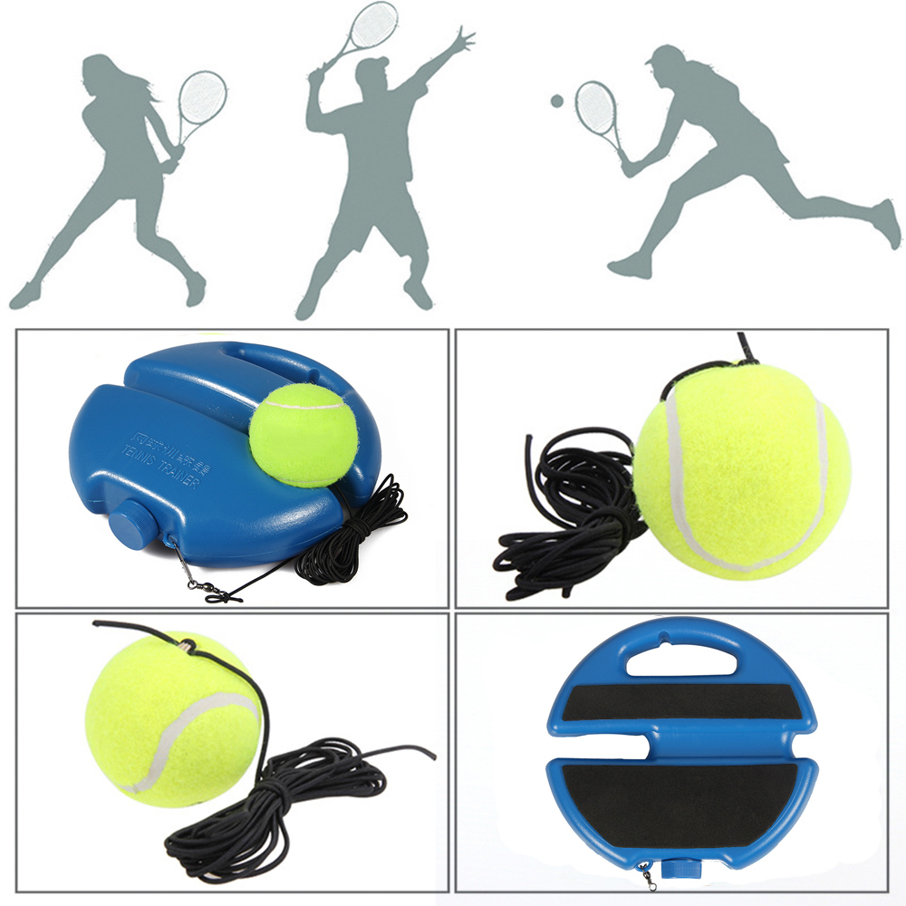 Tennis Trainer Training Primary Tool Exercise Tennis Ball Self-study Rebound Ball Tennis Racket Practice Tool Sports Accessories