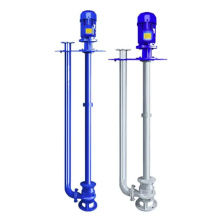 Submerged Sewage Pump with Self Coupling System