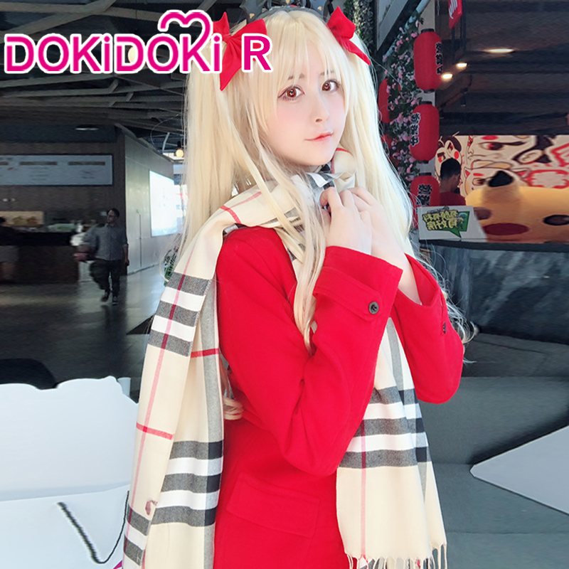 DokiDoki-R Game Cosplay Costume Fate/Grand Order Cosplay Ereshkigal Women Fate/Stay Night Winter Clothes Cosplay Costume