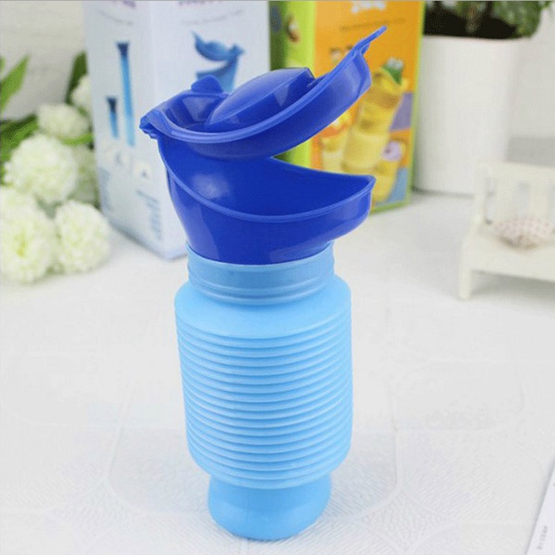 For Travel Camp Hiking Potty Children Training Foldable Car Outdoor Portable Urine Bag Women Men Children 750ML Mini Toilet