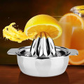 Stainless Steel Lemon Orange Squeezer Juicer Hand Manual Press Kitchen Home Appliances Lemon Orange Tangerine Juice Squeezer