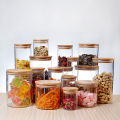 Glass Jar Sealed Cans with Lid Kitchen Food Storage Bottles Mason Spice Jars Candy Storage Container Tea Box Kitchen Storage Can