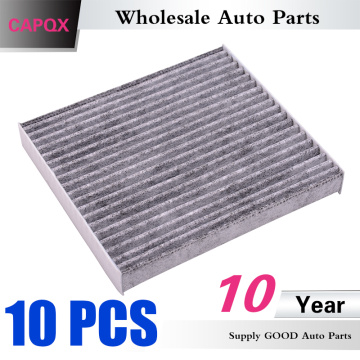 CAPQX 10PCS Cabin air filter for PRIUS, WISH, LAND CRUISER, MARK X, NOAH, For LEXUS IS350 IS300 GS300 LS RX270 RX350 87139-50060