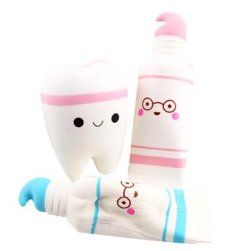 Squish Antistress Kids Toys Simulation Cartoon Squishy Toothpaste Scented Slow Rising Stress Reliever Squeeze Toys for Children