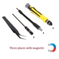46 in 1 Magnetic Screwdriver Set Precision Screw Driver Repair Tools Screwdrivers for Phone PC with Tweezer or Flexible Rod