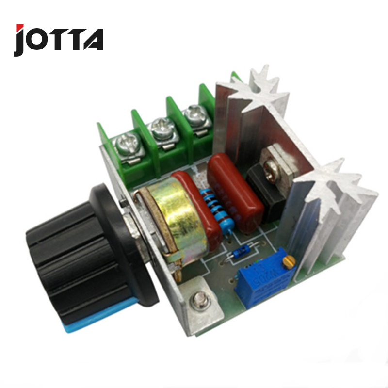 2000W 220V SCR Electronic Voltage Regulator Module Speed Control Dimming