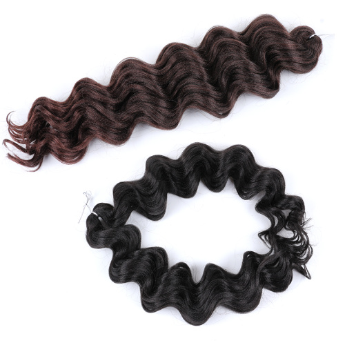 Synthetic Ocean Deep Wave Crochet Braid Hair Extension Supplier, Supply Various Synthetic Ocean Deep Wave Crochet Braid Hair Extension of High Quality