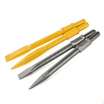 Flat Chisel Hammer Electric Pickaxe Pointed Chisel Flat Shovel Tamping Electric Pick Chisel for Woodworking Concrete Wall Rock