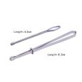 2pcs High Quality Garment Clips Sewing DIY Tools Elastic Band Tape Punch Cross Stitch Practical Wear Elastic Clamp wear Rope