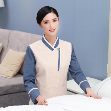 autumn and winter clothes long sleeve community property housekeeping room hotel set cleaning hospital work uniform