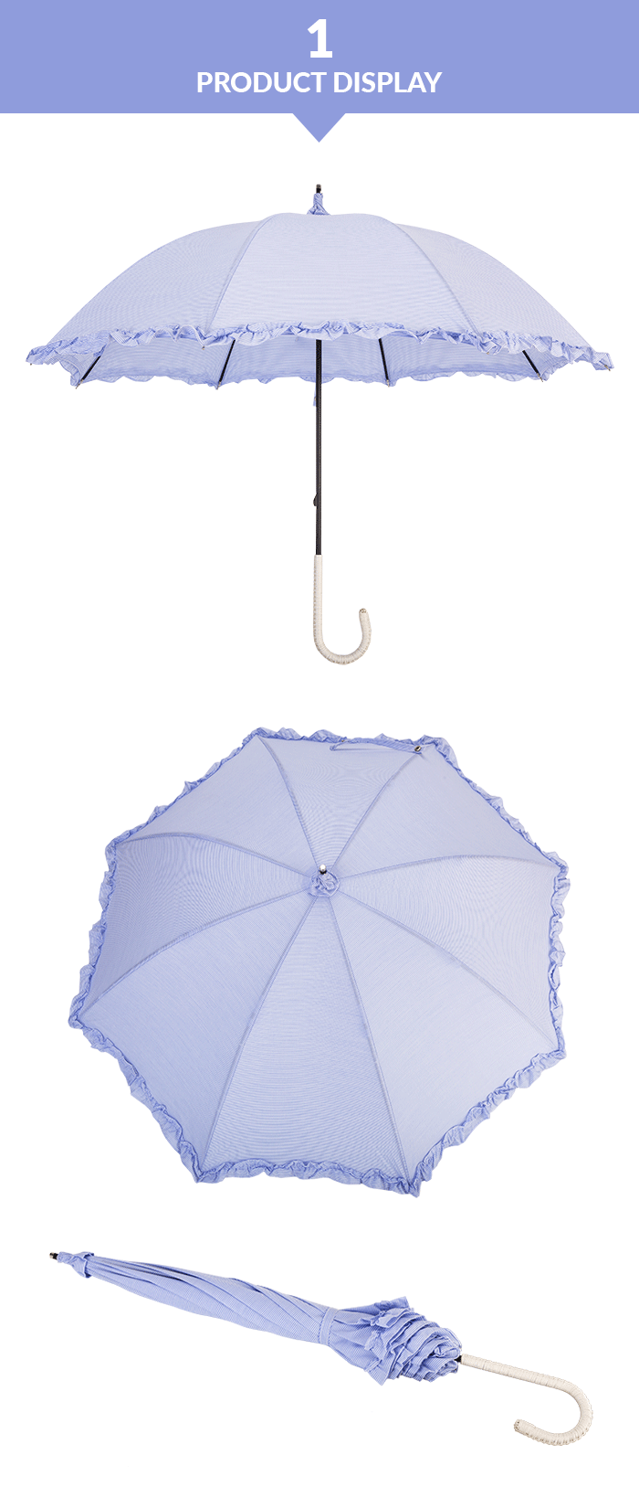 stick umbrella flower stick umbrella flower