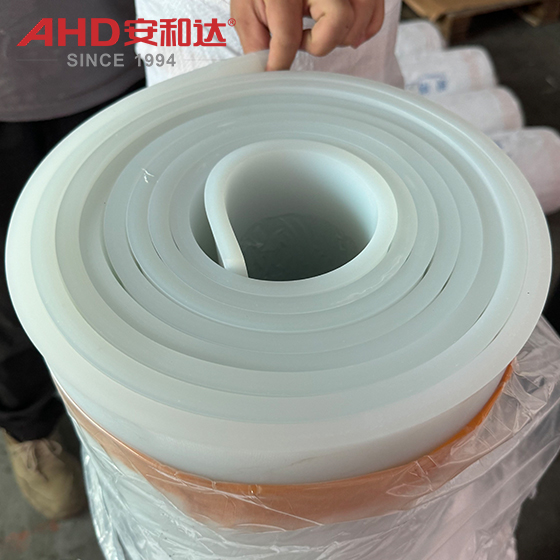 silicone rubber white sheets rolls