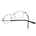 Men Women Glass Optical Lense Presbyopia Reading glasses Silver Metal frame Eyeglasses +1.0 +1.5 +2.0+2.5+3.0+3.5+4.0 Unisex