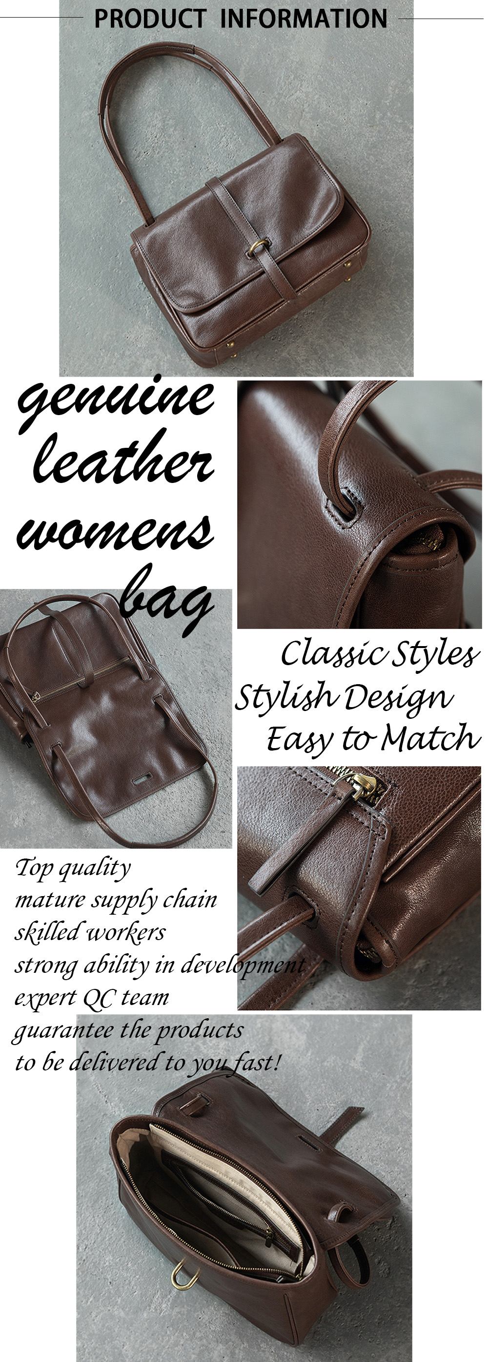 Genuine Leather Women Bag