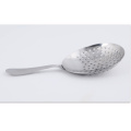 Soup Ladle Colander Stainless Steel Long Handle Large Capacity Bar Strainer Slotted Spoon Colander Spoon for Kitchen Restaurant