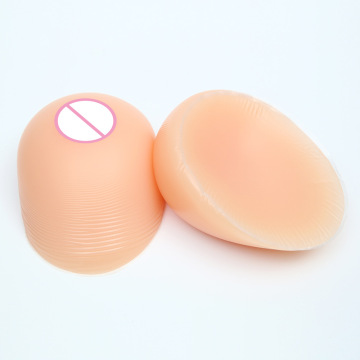 1200g Per Pair E Cup Fake Breast Form Solid Soft Silicone False Boob Chest Increase Shemale For Mastectomy Transvestite Props