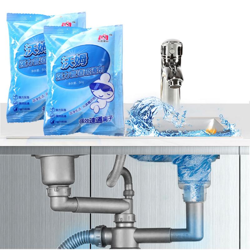 2020 Powerful Pipe Dredging Agent Powerful Sink Drain Cleaner For Kitchen Sewer Toilet Brush Closestool Clogging Cleaning Tools