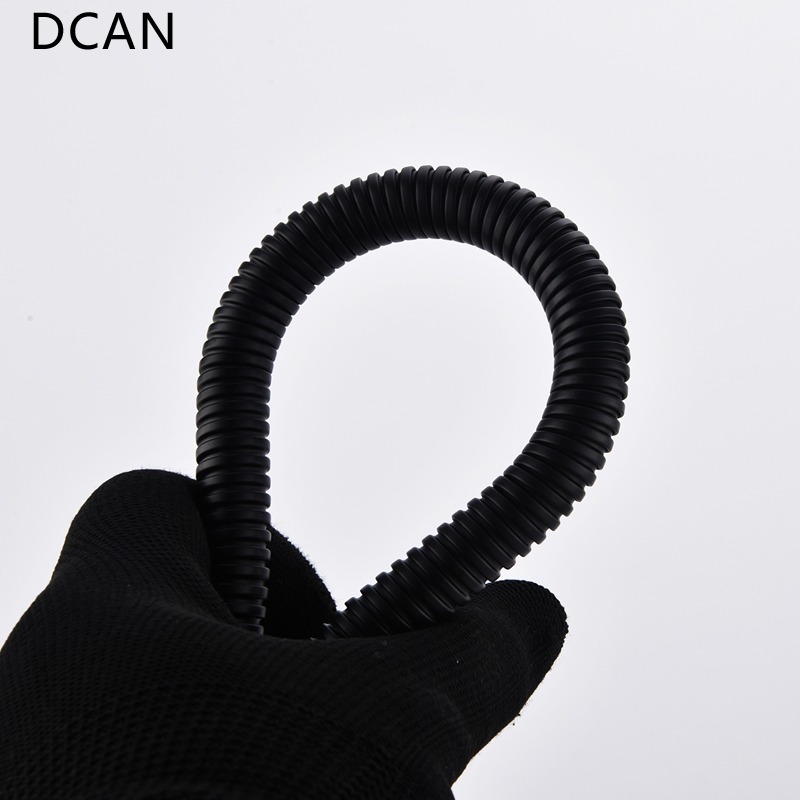 DCAN Plumbing Hoses Stainless Steel Black Shower Hose 1.5m Plumbing Hose Bath Products Bathroom Accessories Shower Tubing/Hoses