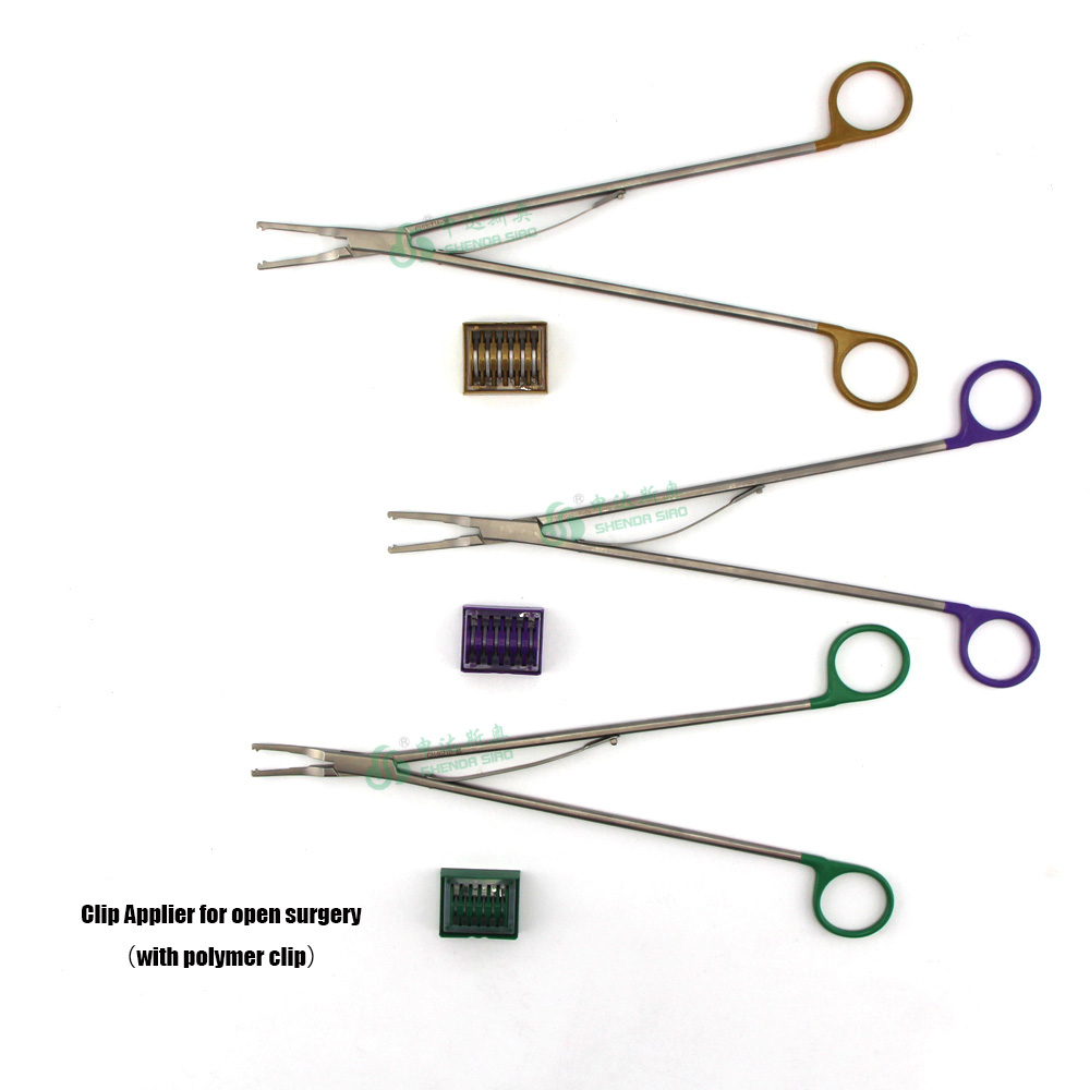 clip applier for open surgery 
