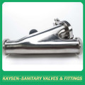 Sanitary Y-ball check valve