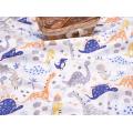 Hot Cotton Fabric DIY Sewing Craft Patchwork Quilting Fat Quarter Tecido Clothes Tilda For Baby Sheet Textiles dinosaur printed