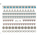 1 Sheet 3D Nail Stickers Geo Heart Star Sticker Decals Adhesive Manicure Nail Art Tips Decoration