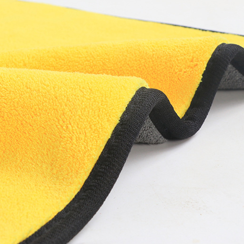 2X Car Clean Care Polishing Wash Towel Plush Microfiber Drying Cloth Towel Car Wash & Maintenance Car Towel Car Accessories