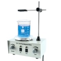 Heating netic Stirrer Lab Mixer Machine 1000Ml Hot Plate netic Stirrer Lab Dual Control Mixer for Stirring EU Plug