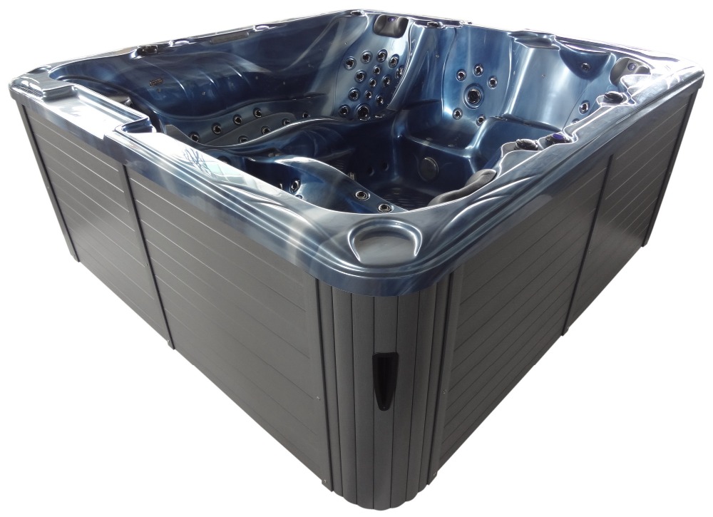 702 Bathtub with jets black whirlpool tub whirlpool UK free shipping