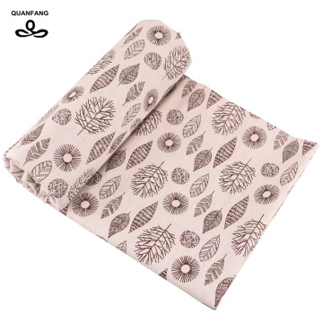 QUAN FANG Leaves Series Printed Cotton Linen Fabric For DIY & Quilting Sewing Sofa Table Clothes,Curtain,Bag,Cushion Material