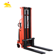 Semi-Electric Lifting Pallet Stacker