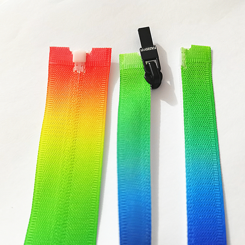 10/20/50pcs 3# Open end 35 cm (14 inch) colorful nylon zipper, Printed Nylon Zippers DIY tailoring,sewing craft Garment