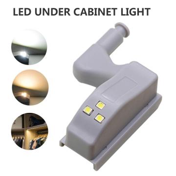 Universal Under Cabinet LED Light Cupboard Closet Wardrobe Inner Hinge LED Sensor Light Kitchen Night Light