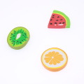 2 Unit / PackCute Fresh Fruit Design Eraser Erasers Kawai Watermelon Orange Kiwi Students Prize Gift Office Supplies