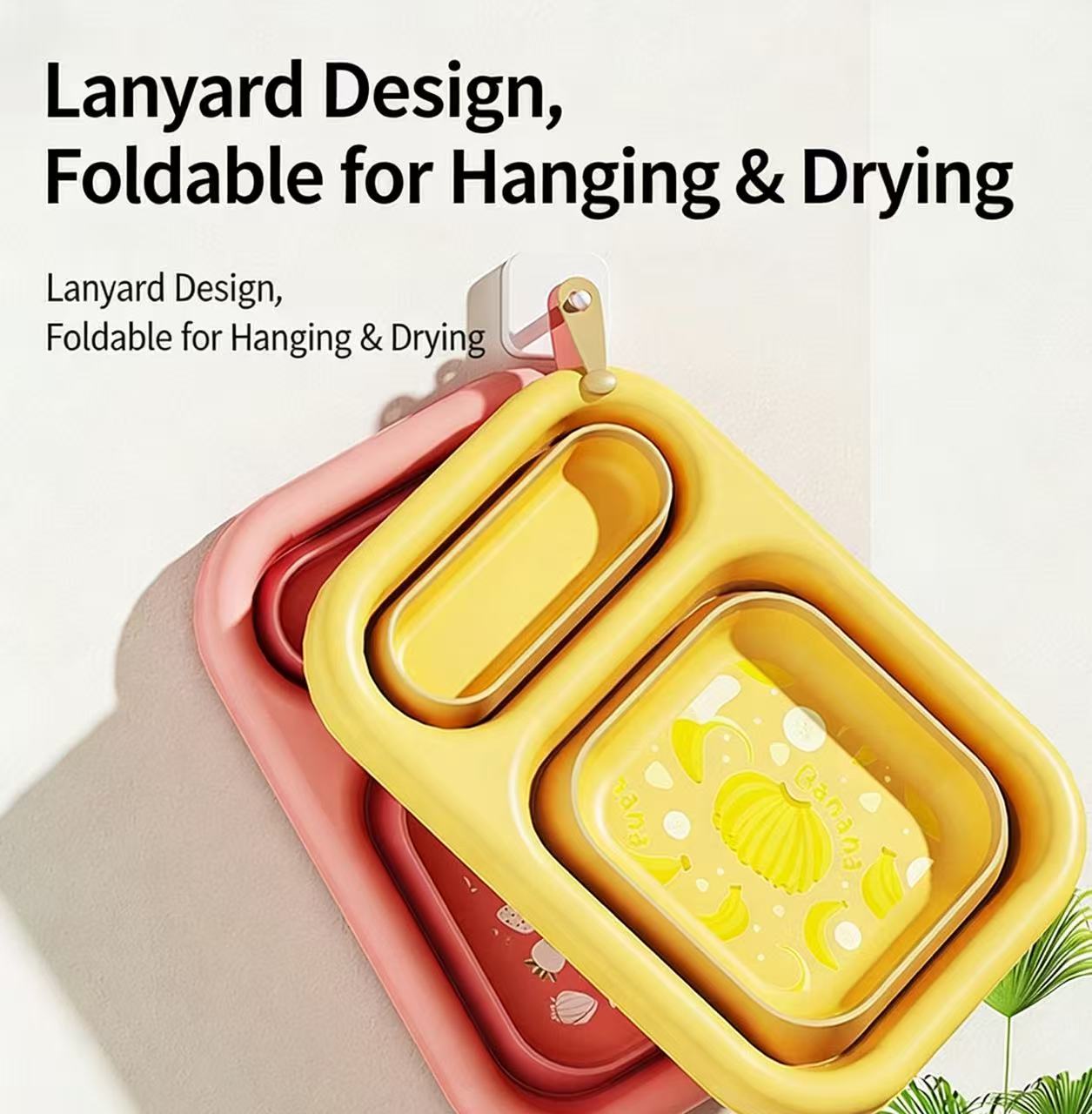 Foldable Wash Basin – 2-in-1 Divided