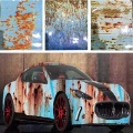 Rust digital printing PVC automobile film