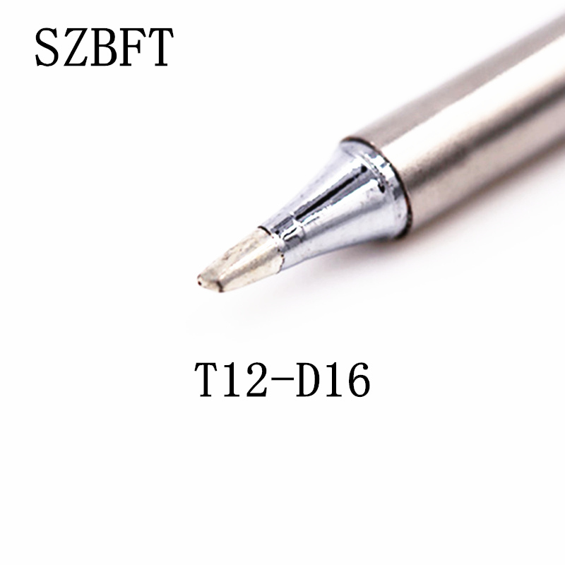 SZBFT 1pcs For Hakko t12-D16 Electric Soldering Irons Solder Iron Tips T12 series Soldering Rework Station FX-951