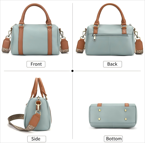 Fashionable commuter lady's crossbody bag