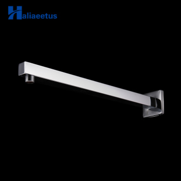 Square Stainless steel 38cm shower Arm. Wall Mounted arm shower for shower head. Bathroom shower Accessorie.