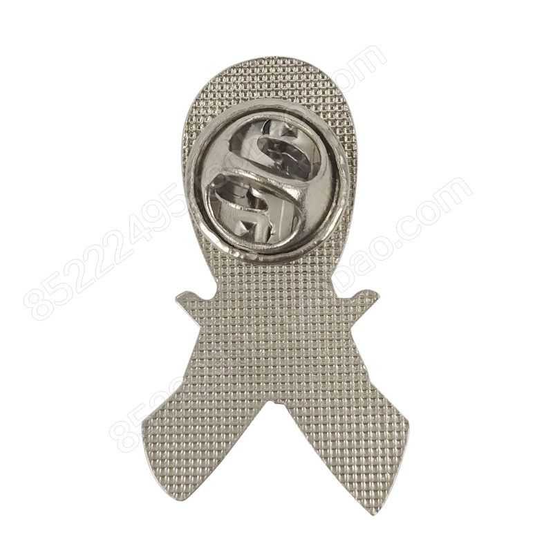 Breast Cancer Awareness Masonic Square and Compass Pink Ribbon Lapel Pins