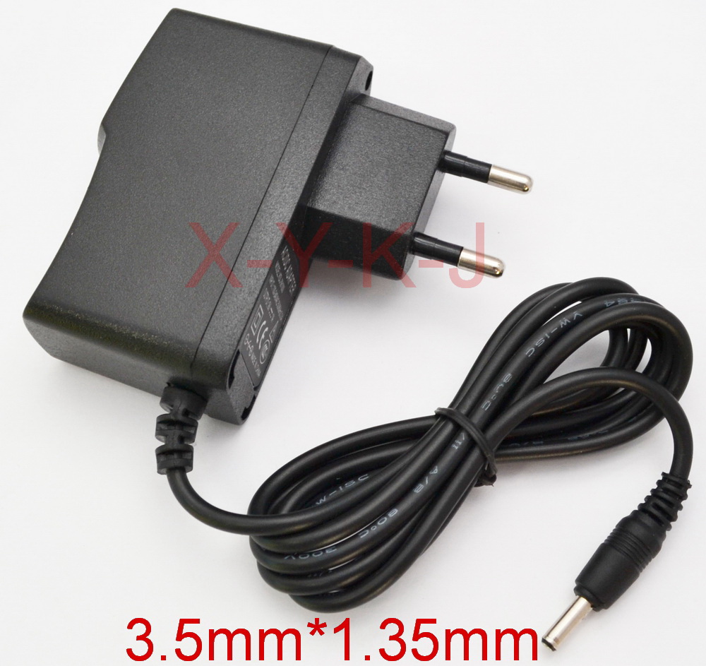 1PCS High quality AC 100V-240V Converter Switching power adapter DC 6V 800mA 0.8A Supply EU Plug DC 3.5mm x 1.35mm