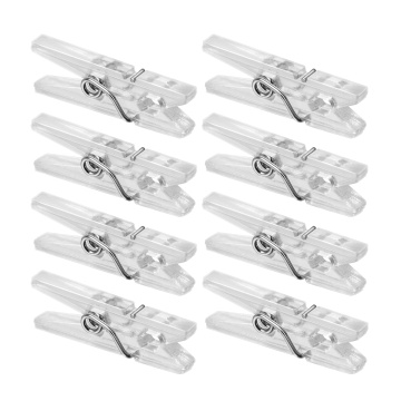 50pcs Hanging Clips Plastic Laundry Clothes Pegs for Sock Pants Clothes