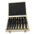 8pcs 1/2" Inch Shank HSS Twist Drill Bit Solid Carbide Set High Speed Steel Quality