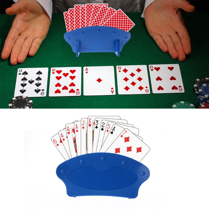 Hands-Free Playing Card Holder Board Game Poker Seat Lazy Poker Base Organizes Hands Party Game