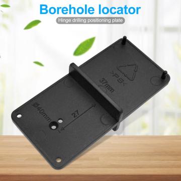 Woodworking Punch Hinge Drill Hole Opener Locator Guide Drill Bit Hole Tools Door Cabinets DIY Template Woodworking Tool