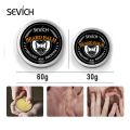 Sevich Natural Beard Balm Wax Moisturizing Styling Conditioner For Beard Growth Smoothing Moustache Wax For Men's Beard Care