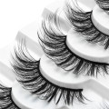 New 5/8/10 pairs natural false eyelashes fake lashes long makeup 3d mink lashes eyelash extension faux mink eyelashes for beauty