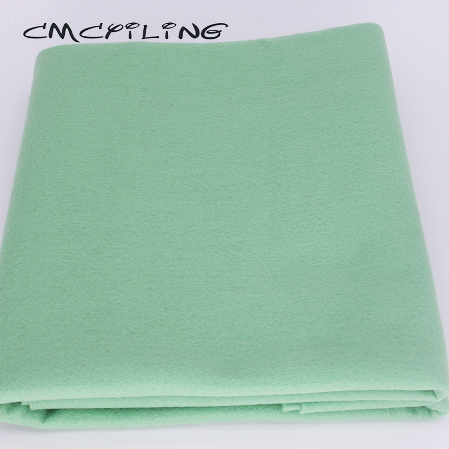 CMCYILING 4 Pcs/Lot,45*55cm Soft Felt Fabric For Kids Needlework DIY Sewing Dolls Crafts Polyester Cloth