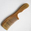 1pcs Handmade Fine Tooth No Static Green Sandalwood Pocket Hair Beard Mustache Comb Beauty Hair Combs Care Maquiagem Beauty